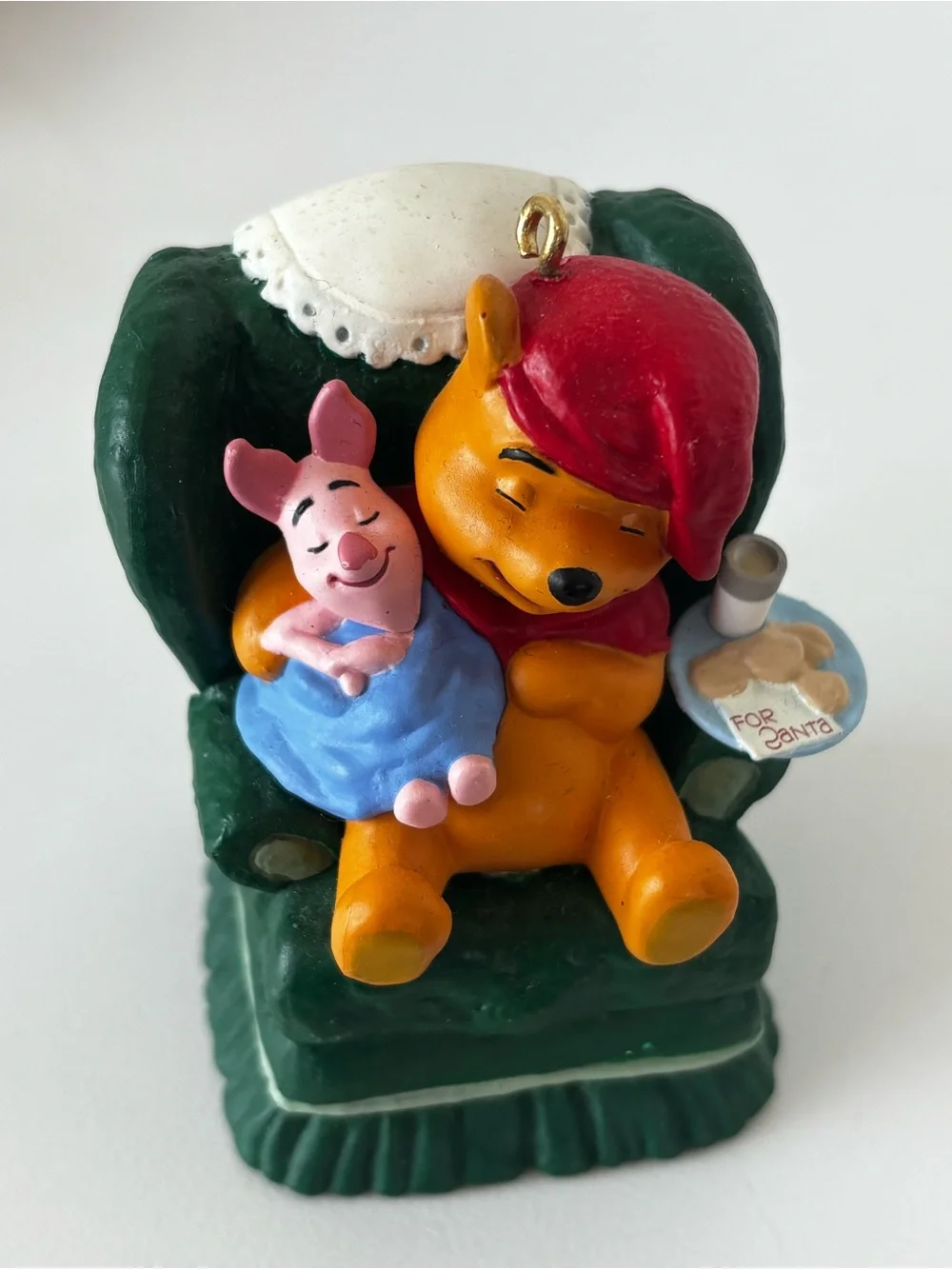 1997 Hallmark Keepsake Waitin' on Santa Winnie the Pooh Ornament